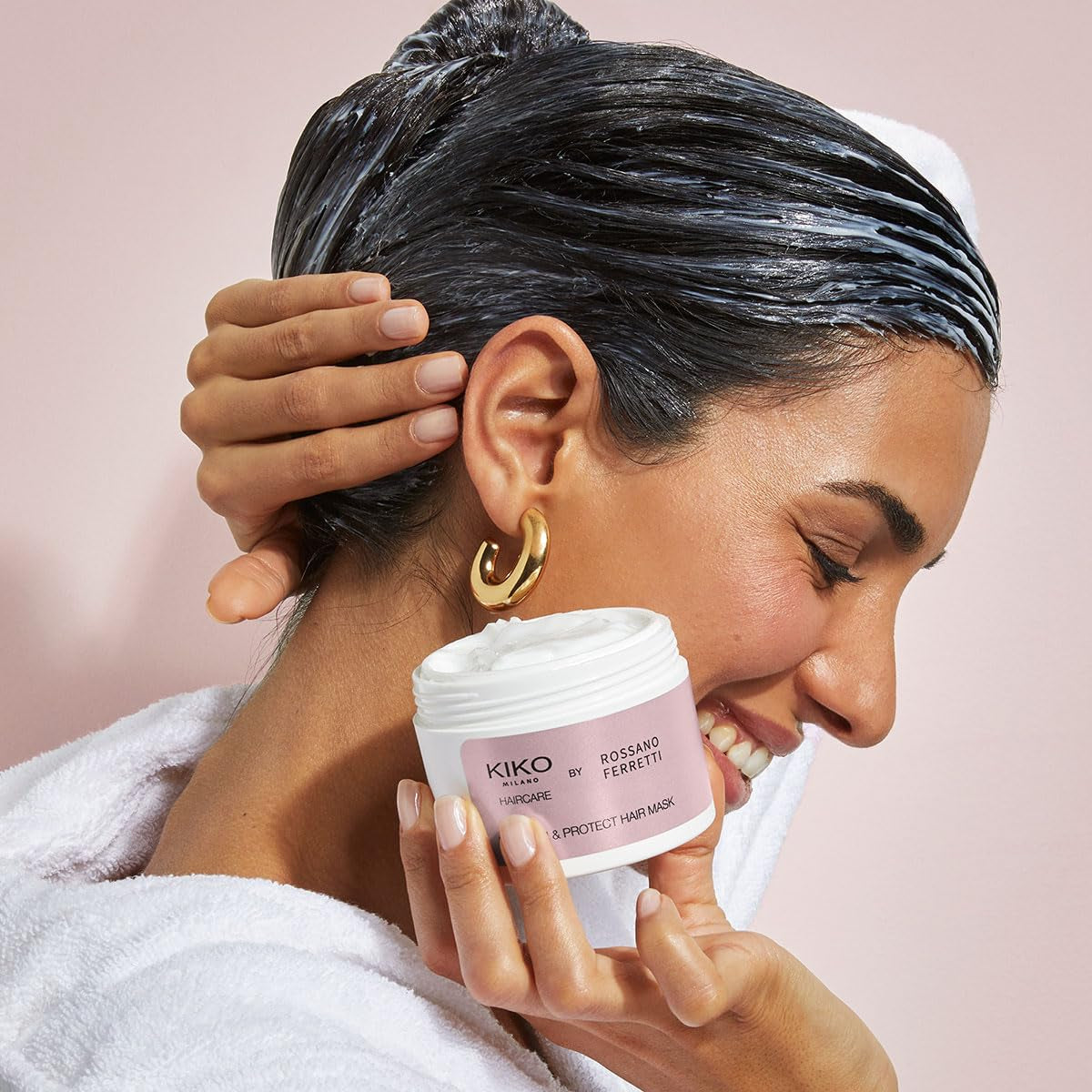 KIKO Milano Nourish & Protect Hair Mask, Nærende og reparerende hårmaske Naty Shop hårmaske