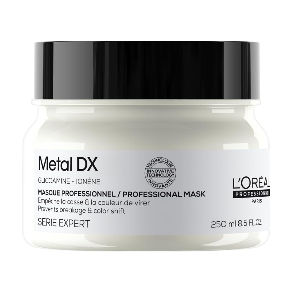 L'Oréal Professionnel Til farvet hår, Strålende farver og glans, Ekspertsortiment, Metal DX Hårmaske Naty Shop Metalmaske Dx