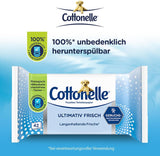 Vådservietter, Ultimate Fresh, 12 X 42 Servietter, Deodycylx-teknologi, Hudvenlig, Alkohol- og farvefri, Følsom, Biologisk nedbrydelig