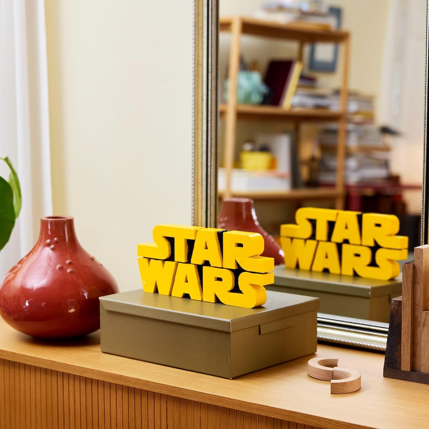 LEGO Star Wars 75407 Star Wars Logoklodser - Byggesæt til voksne at samle på - Popkulturmodel - skrivebordsudstillingsstykke - Gaveidé til voksne og teenagefans Byggesæt Besuche den LEGO-Store