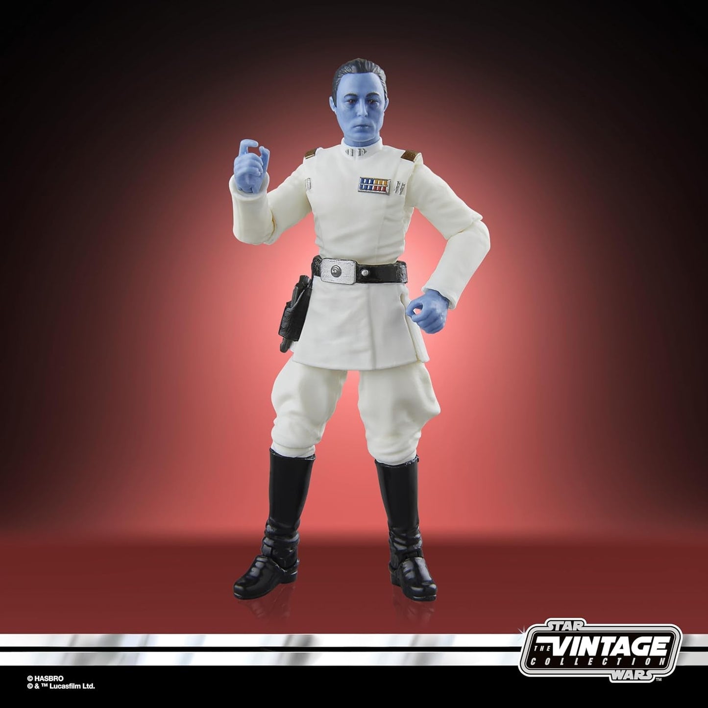 Star Wars Grand Admiral Thrawn Vintage Collection Star Wars: Ahsoka Collectible Action Figur (9,5 cm skala) Action Figurer Naty Shop