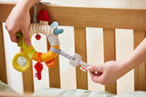 HABA 306453 - Hængende figur Første sæt nøgler, bevægelige og hængende figurer fra 6 måneder Babylegetøj Naty Shop