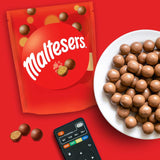 Maltesere, chokoladekugler med et sprødt og let center, luftig, chokolade snack, 1 pakke (1 x 300g)