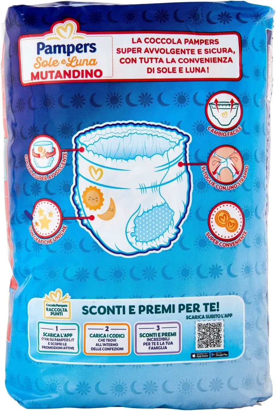 PAMPERS Sole & Luna Junior Neoprenranzug, 14 Stück Naty Shop
