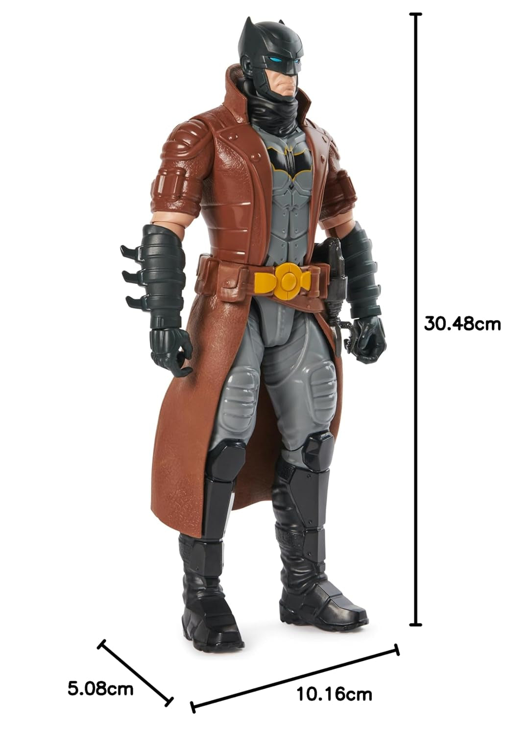 DC Comics Batman Action Figur 30 cm høj Fuldt bevægelig til spændende eventyr og actionfyldte stunts Legetøj til børn fra 3 år og opefter Action Figurer Naty Shop