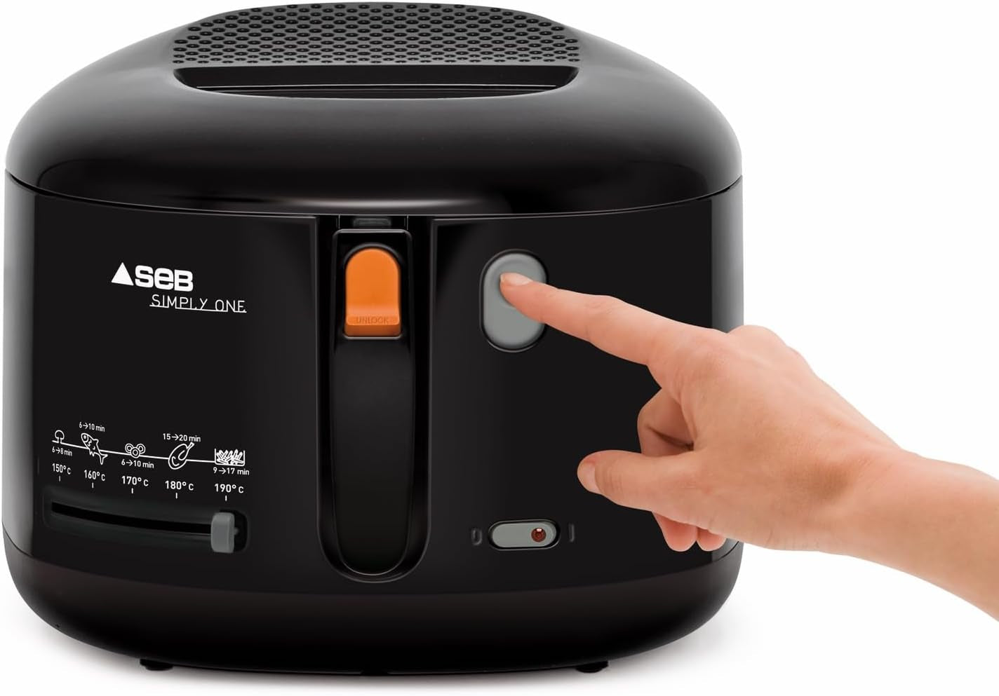 Tefal Simply One Electric Friture, XL kapacitet til pommes frites op til 1,2 kg, eksklusivt vægkølesystem Hvidevarer Naty Shop