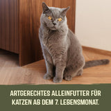 GimCat Near Nature Trial Mix 12 Pack - Vådkornsfrit foder til katte fra 7 måneder med en passende art og byttedyrsspecifik opskrift - 12 poser (12 x 85g)