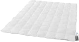 Traumnacht Basic Light dundyne med ny hvid dun (60%) og fjer (40%), DIN EN 12934, 135 X 200 Cm, Down Pass og Oeko-Tex certificeret, produceret efter den tyske kvalitetsstandard Dyner og dyner Naty Shop 60 procent dun / 40 procent fjer Let sommertæppe 2103