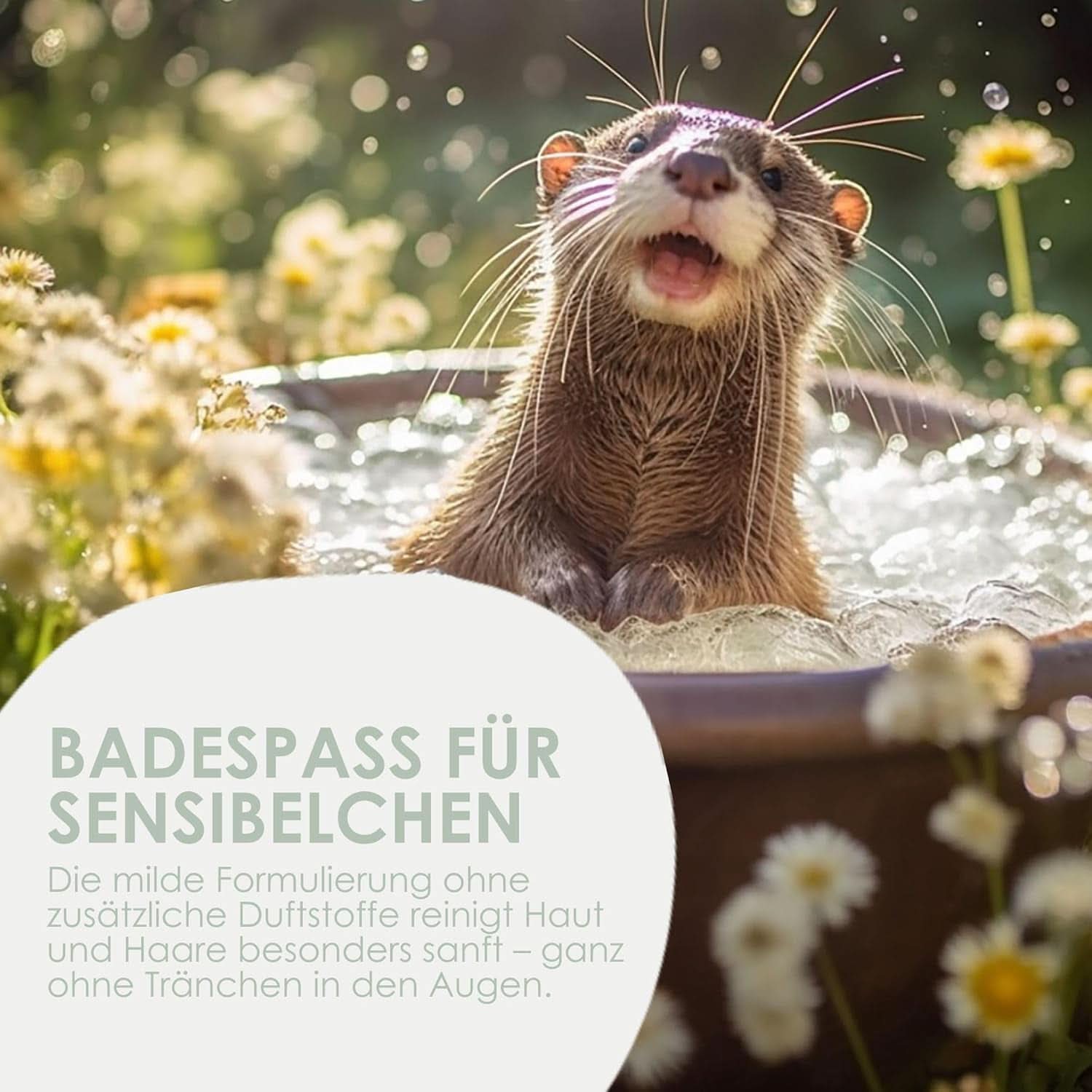 Jean & Len 2 i 1, Shower gel og shampoo til sensitive børn, 200 ml Brusebad og bad Naty Shop