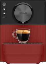 Cecotec Cremmaet Cube kompakt espressomaskine, 1350 W, pressesystem 10 g, præ-infusionssystem, 19 bar, termobloksystem, 5 slibeindstillinger, touch kontrolpanel