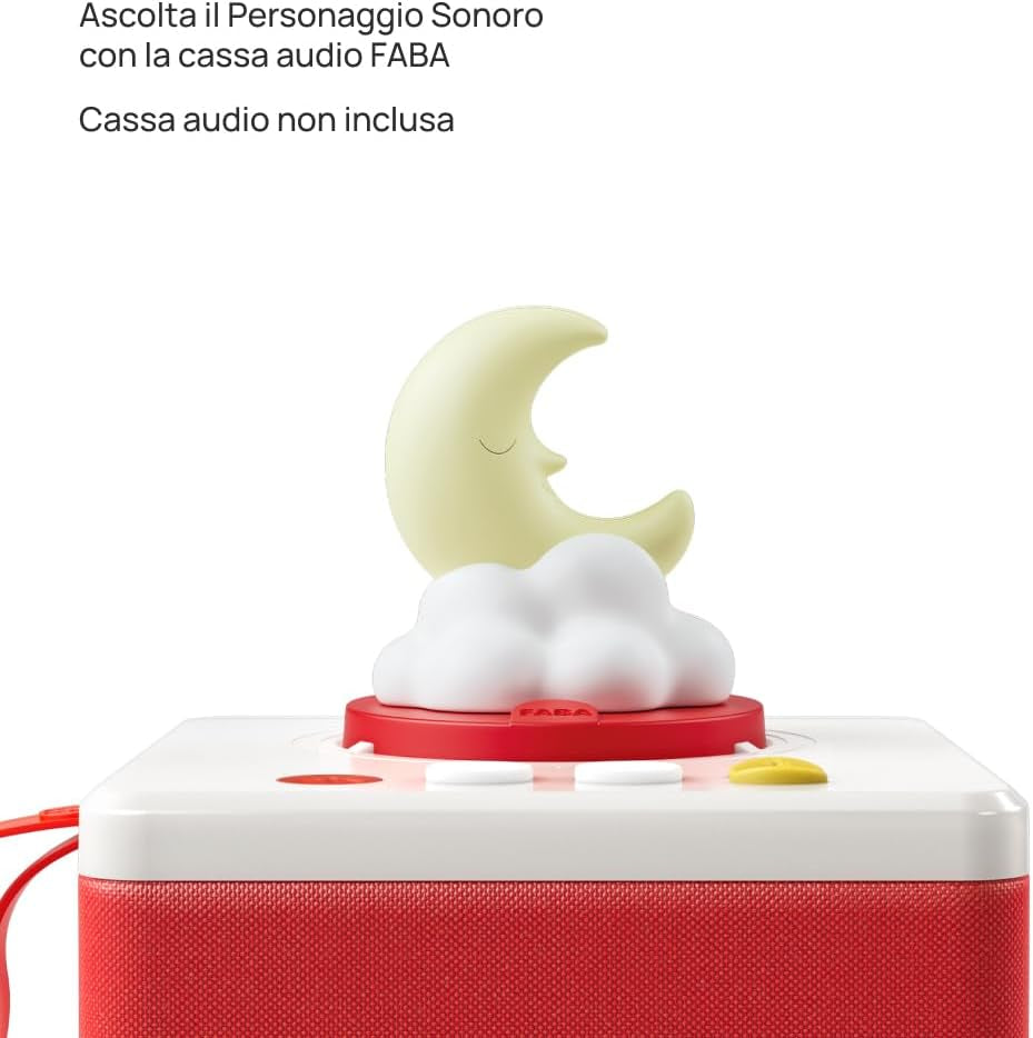 Lydfigur - godnathistorier - lydhistorier og eventyr - legetøj med pædagogisk indhold, drenge og piger 3-5 år, italiensk version Bebe Toys Naty Shop