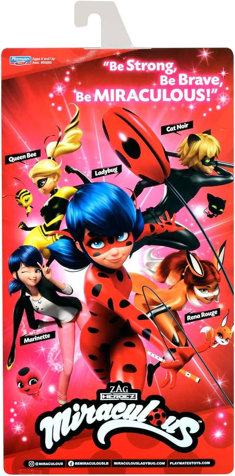 BANDAI - Miraculous Mariehøne - 26 cm Mannequin Doll - Motan Noir - Officielt licenseret Miraculous - Motan Noir Artikuleret Dukke - Legetøj fra 4 år og opefter - P50002