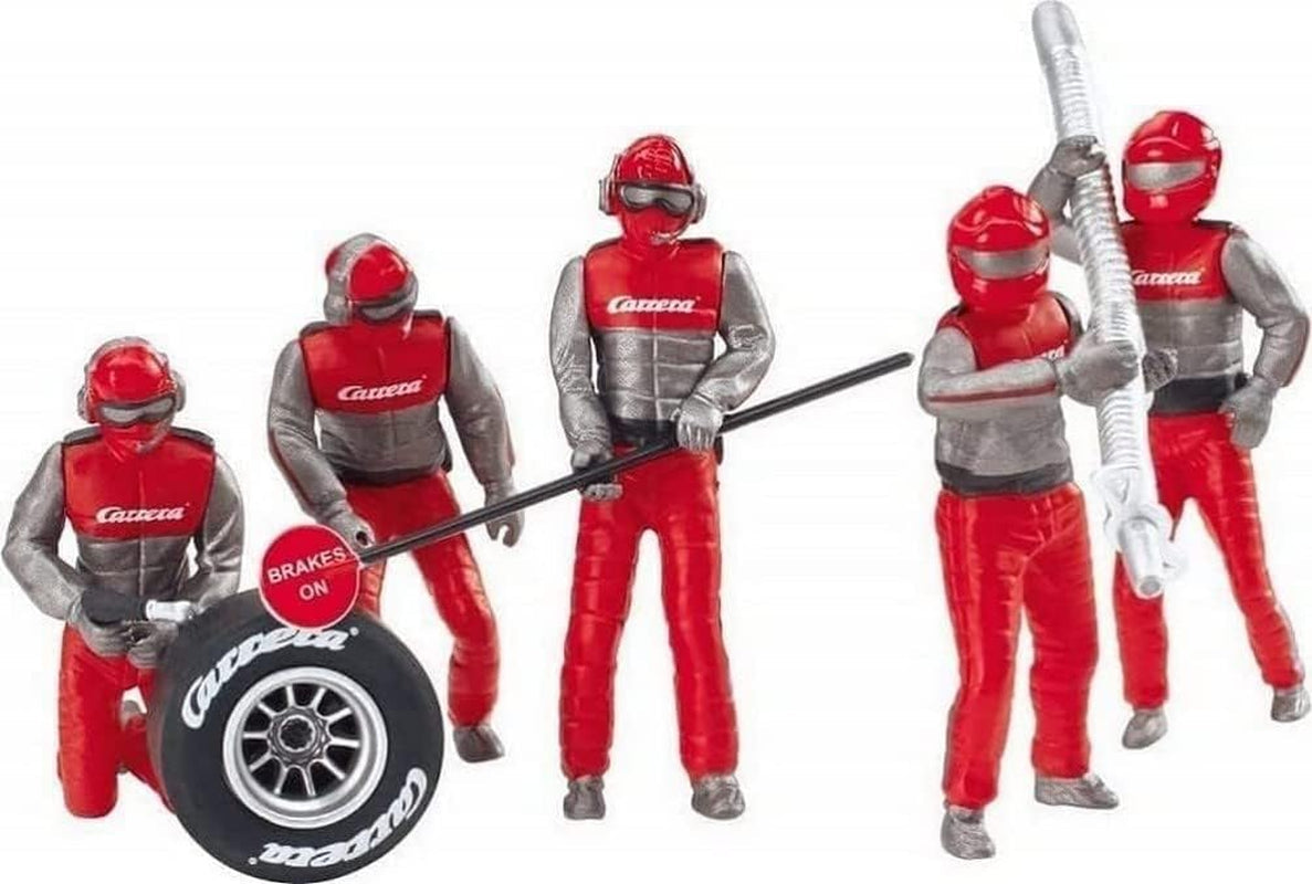 Carrera - 20021131 - Carrera 20021131 Figursæt Mekaniker Red Crew Action Figurer Naty Shop Standardtitel