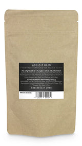 Ankerkraut Aglio e Olio, italiensk Gewürzmischung til pasta og klassiske spaghetti-nudler, 120 g i en aromatisk pose