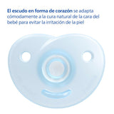Philips AVENT Soothie - BPA-fri sut til babyer i alderen 0-6 måneder, blå/lyseblå (model SCF099/21)