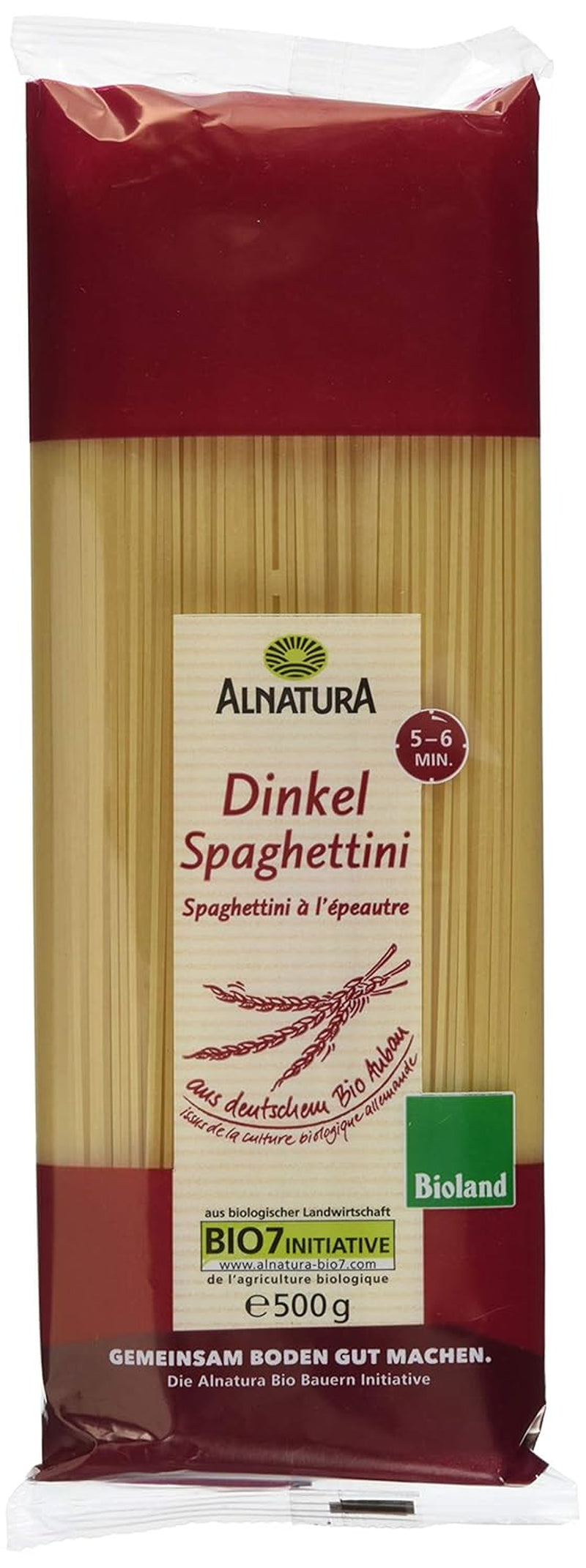 Økologisk spelt spaghetti, 500g