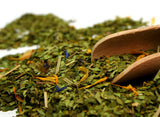Økologisk Mate-te høstet traditionelt, tørret uden røg | Mate Tea Mas Guarana BIO 200G | Økologiske blade Bulk | Med Guarana, mynteblade, citrongræs, kornblomstblomster