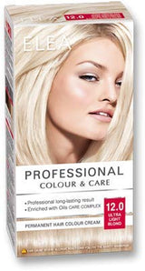 Professional Artisto Permanent Hårfarve, № 12.0, ultralys blond, 120 ml, professionelt resultat, 100 % grå dækning Hårfarve Naty Shop Standardtitel