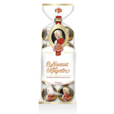 Reber Mozart Bolde - Konfekturepose med 8 stykker - Ægte Reber Mozart Bolde Mørk Chokolade, Marcipan & Nougat - 1 x 160g