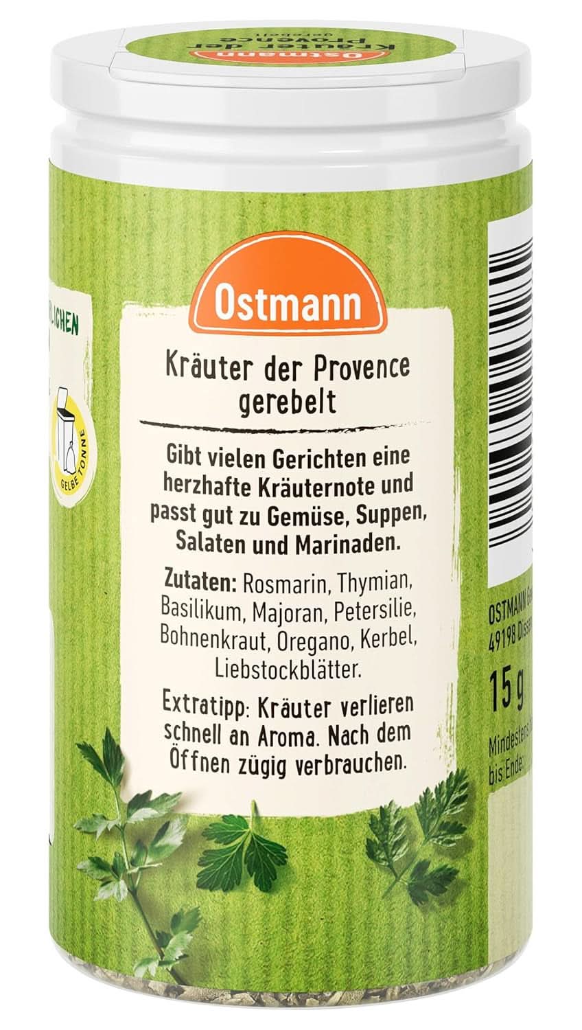 Herbs de Provence Ostmann, 15 G Krydderier Naty Shop