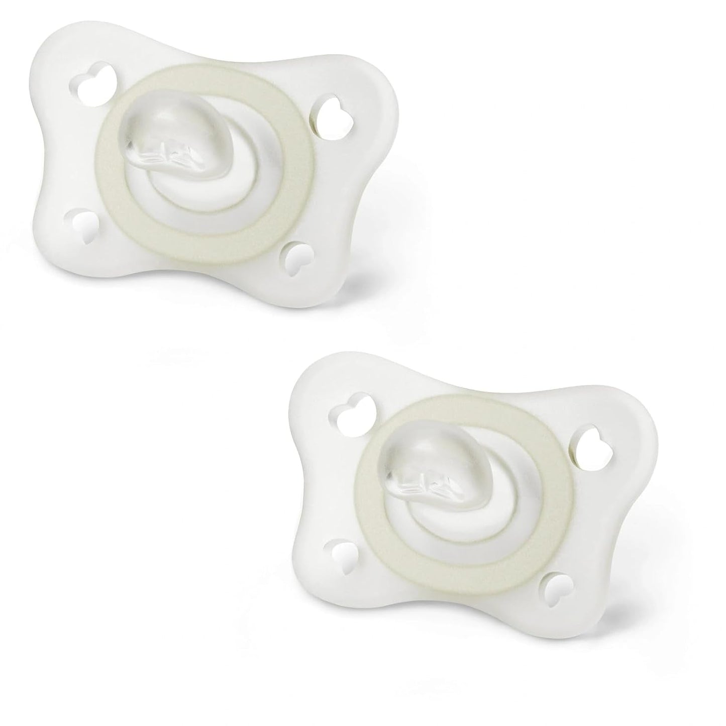 PHYSIOFORMA MINI BLØD OPHÆNGNING PURGE, LYS, 2-6M, 100% SILIKONE, 2 STK.