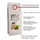 Kaffe med aromatiske hasselnødder, 3 hele bønner á 1000 g