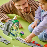 LEGO DUPLO Bybanetunnel og spor - Udvidelsessæt, Gave til småbørn, Tilskynder til Behændighed, Legesæt til 2 år gamle køretøjsfans, Kreativt læringslegetøj 10425 Byggesæt Besuche den LEGO-Store