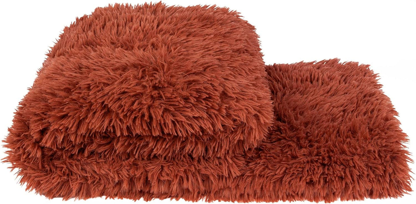 "Zoepritz siden 1828" Fluffy Voluminøst Og Langhåret Faux Fur Tæppe 140X190 Cm 090 Ler "Fra "Zoepritz siden 1828" 203290-090-140X190 090 Beige Senge og Tæpper siden Rustfarve 'zoeppritz'