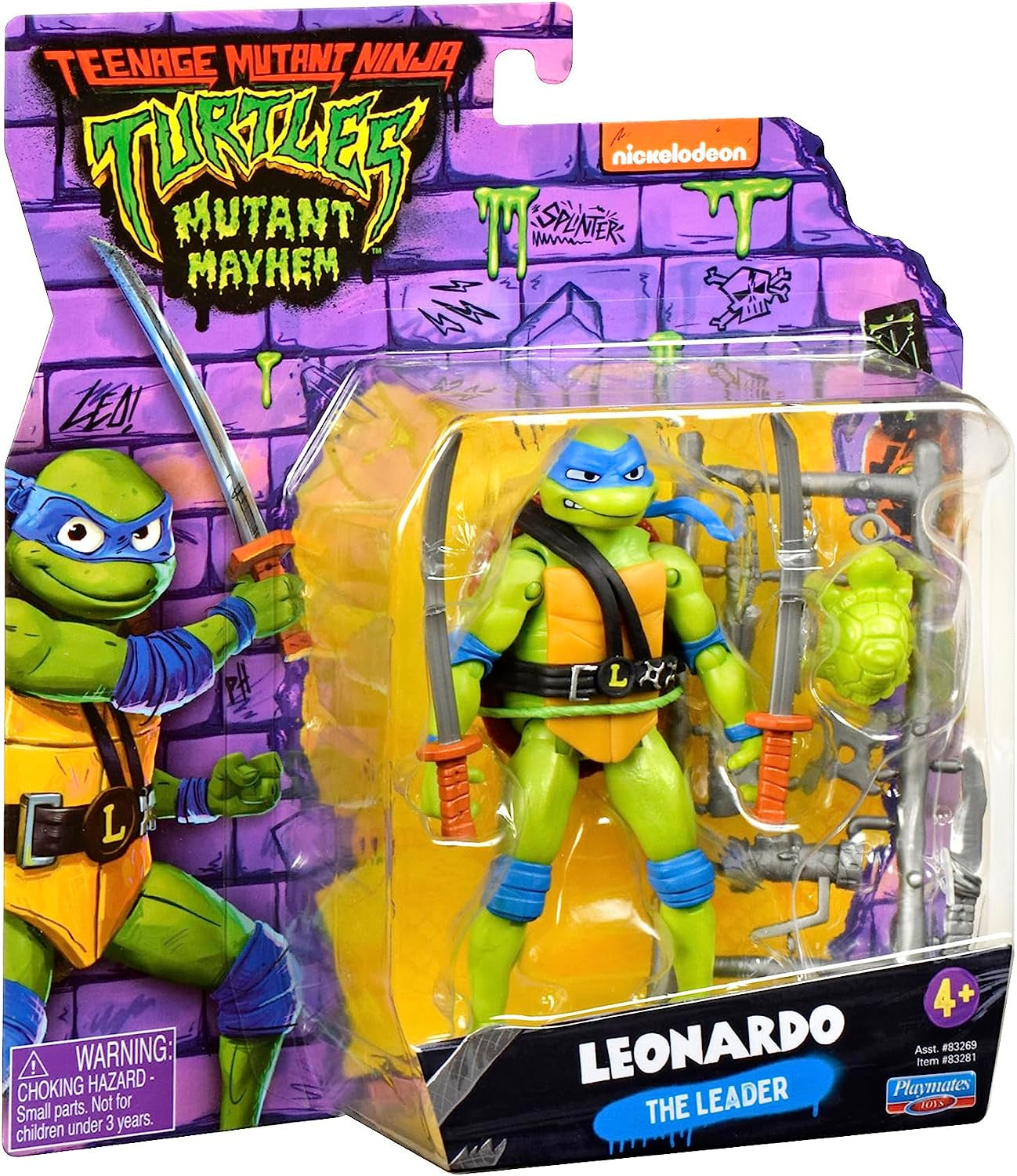 TEENAGE MUTANT NINJA Turtles - Leonardo Basisfigur Actionfigurer Naty Shop