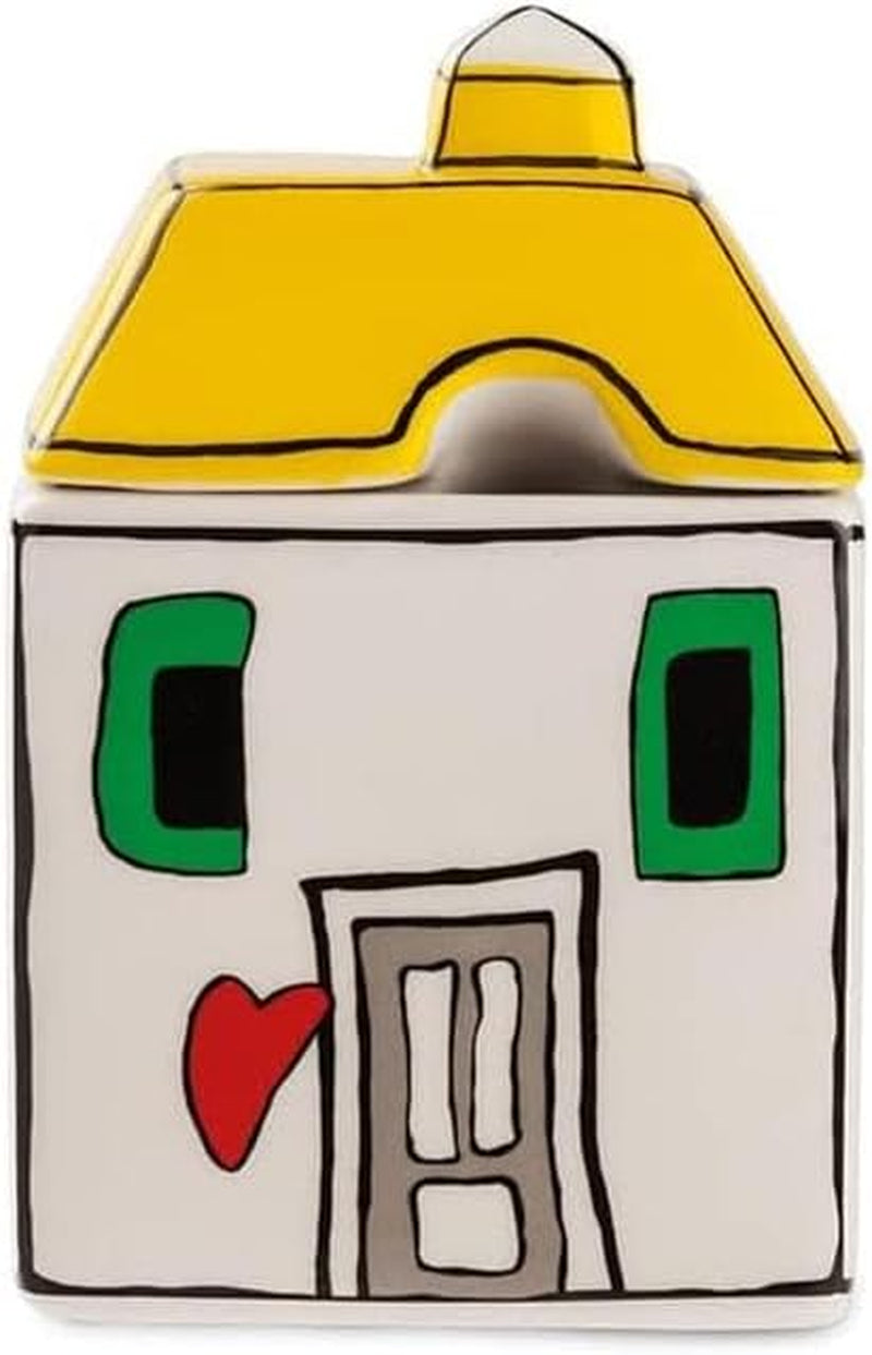 EGAN brødform, Le Casette kollektion. Gul porcelænsting. Mål: 7 x 11 cm. Referencenummer: 192016