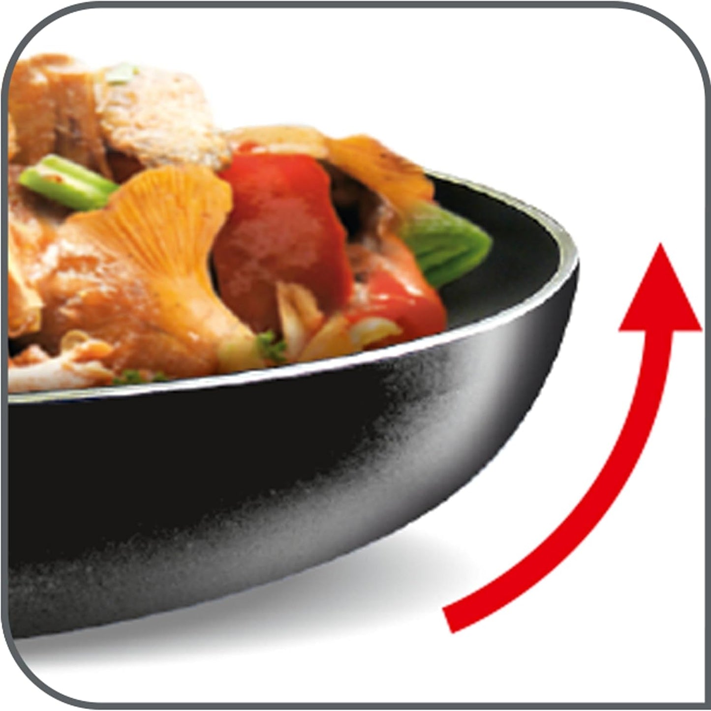 Tefal D52606 Resist, titanium non-stick belægning Gryder og pander Naty Shop