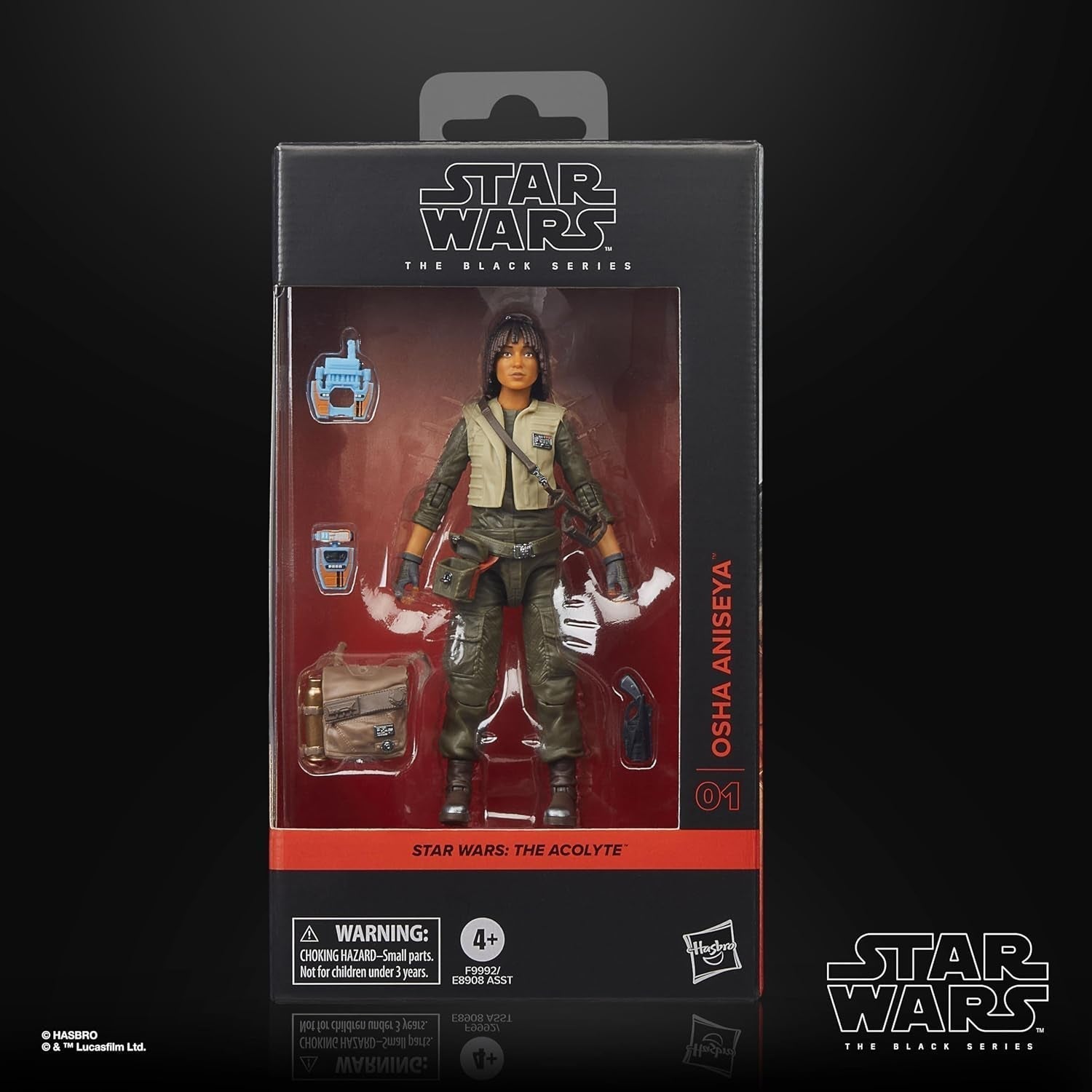 Star Wars Black Series OSHA Aniseya actionfigur til at samle håndlangere (15 cm skala) actionfigurer Naty Shop