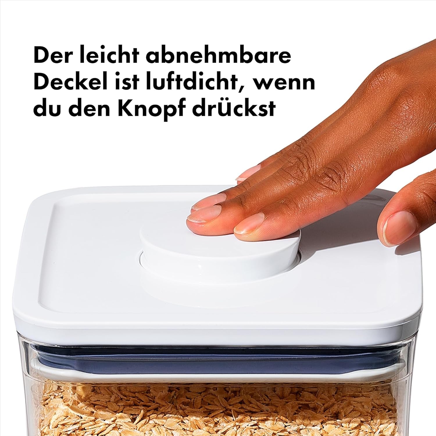 OXO 11236100V1DK Fødevareopbevaringsbeholder, plastik, gennemsigtig Fødevareopbevaringsbokse Naty Shop