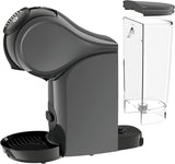 NESCAFÉ DOLCE GUSTO DeLonghi Dolce Gusto Genio S EDG226.A, Kapsel-espressomaskine inkl. 3 kapsler, kompakt design, justerbar drypbakke, 0,8 l, aftagelig vandtank, 1470 W, antracit