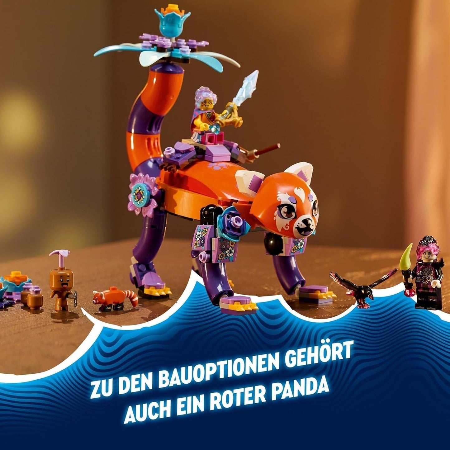 LEGO Dreamzzz 3-i-1 Izzies drømmedyr, magisk æg med svimlende og svimlende minifigurer og dyrefigurer, fantasilegesæt, gave til piger og drenge 8 år 71481 Byggesæt Besuche den LEGO-Store