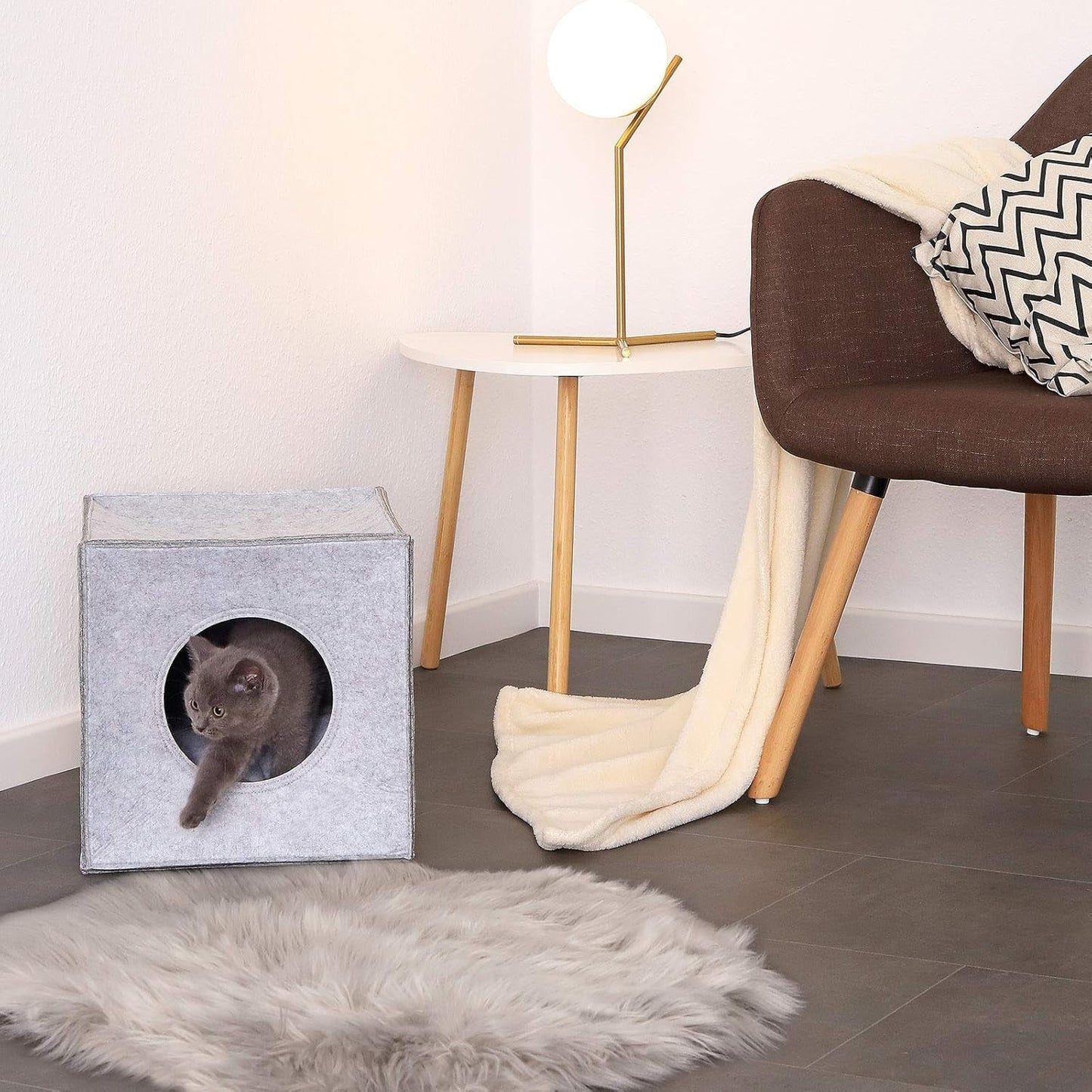 Tæpper og møbler, kæledyr, huler og huse, katte, senge til katte, katte - senge, madrasser