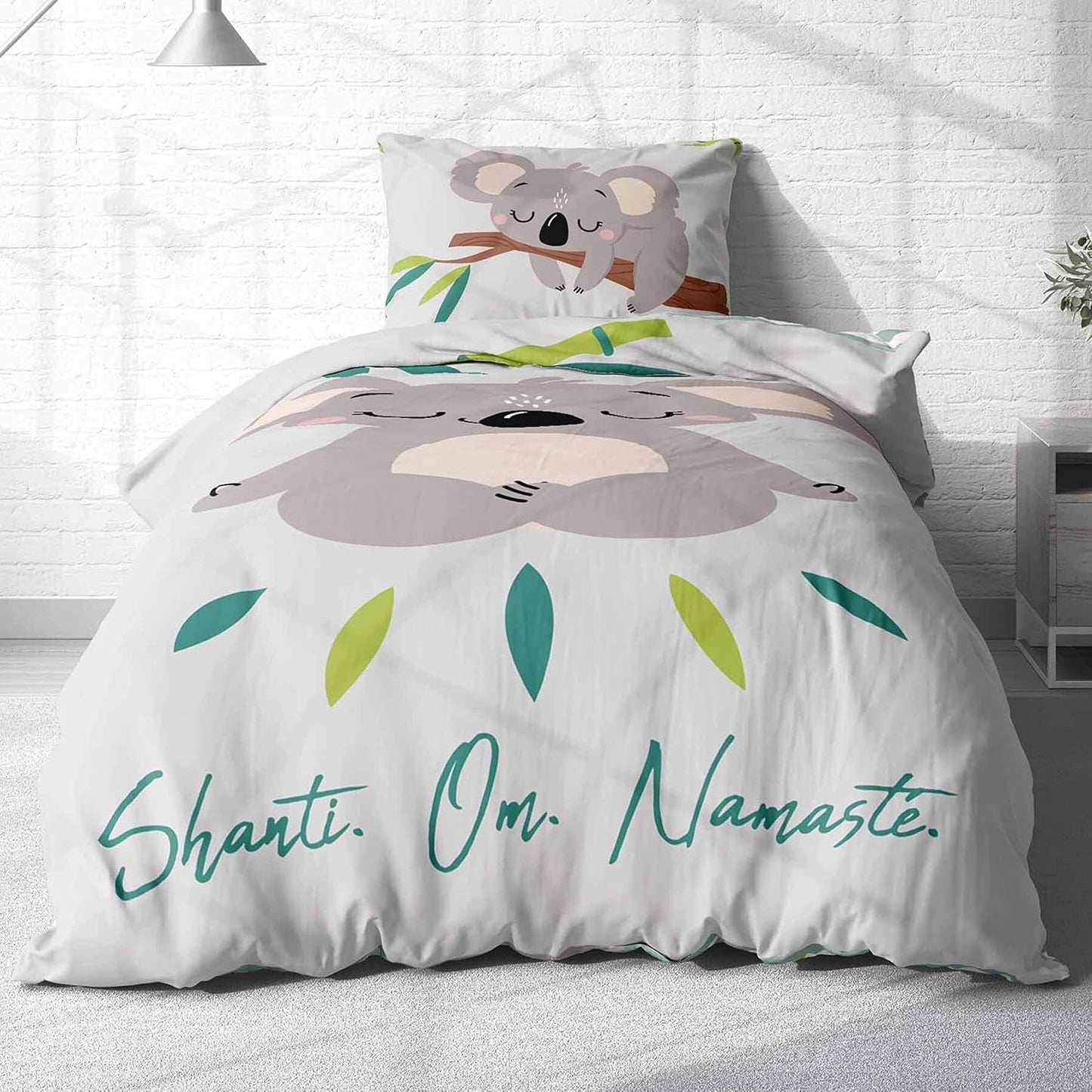 Sengetøj til børn og teenagere, unisex, Ursulet Koala, bomuld Sengetøj - børn Naty Shop