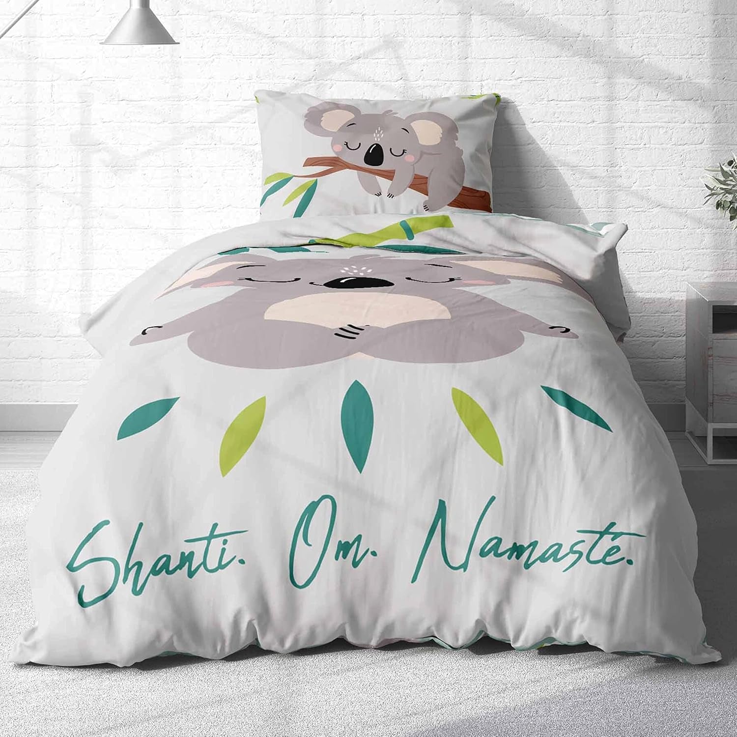Sengetøj til børn og teenagere, unisex, Ursulet Koala, bomuld Sengetøj - børn Naty Shop