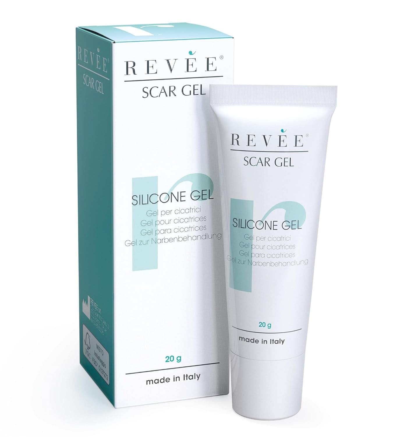 Revée Scar Gel, topisk gel til ar Naty Shop 20 Gr