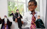 Mattel Harry Potter - samlerdukke (ca. 26 cm) med Hogwarts-uniform, Gryffindor-kappe og tryllestav, legetøj fra 6 år FYM50 Actionfigurer Naty Shop