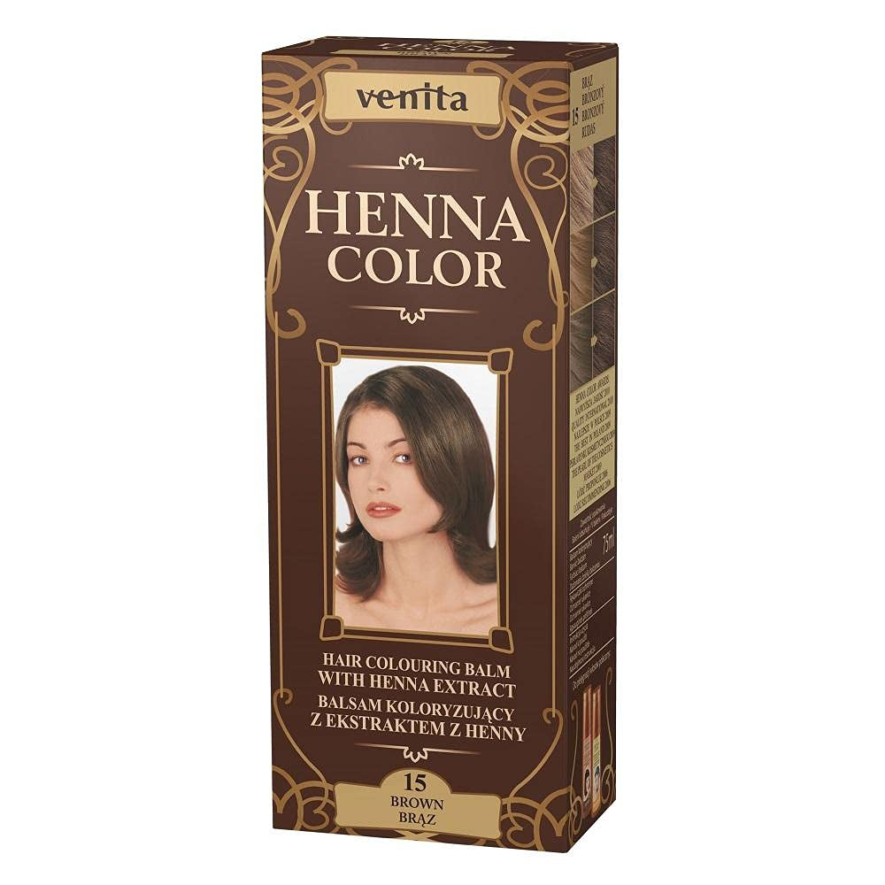 Henna Color 111 Natural Conditioner for Blond Hår Hårfarve Natural Hårfarveeffekt Henna Eco Hårfarve Naty Shop Bronze 75 G (1 Pakke)