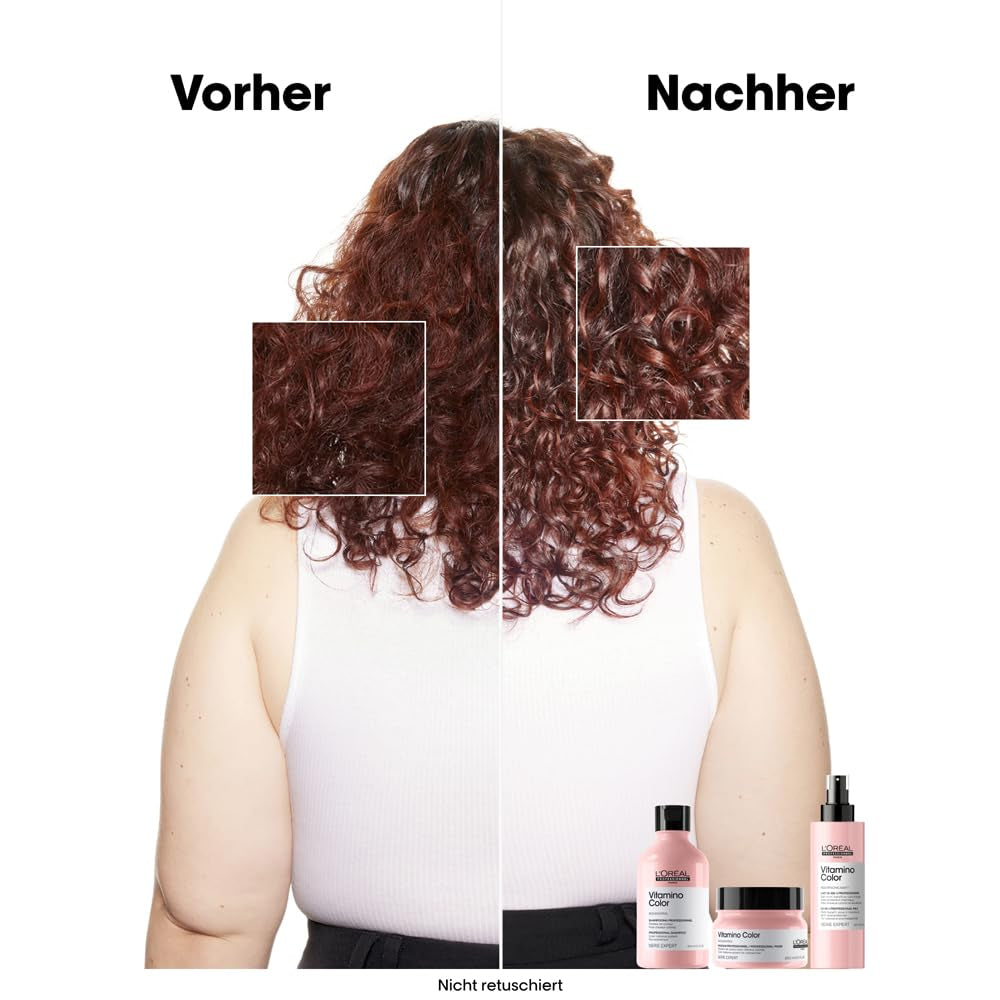 L'Oréal Professionnel Serie Expert Vitamino Color Mask Rejsestørrelse Naty Shop hårmaske