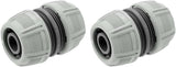 Gardena 13 mm (1/2 tomme) og 15 mm (5/8 tomme) reparatør: Hurtig og nem værktøjsfri slangereparation, Power Grip, høj spændekraft, pakket (18232-20)