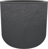 - Rund gryde, 40 cm, Volcania'Up 32,5 l, stenlook, enkeltvæg, vandtankareal, Ø 38,5 x H. 36,8 cm, antracitgrå
