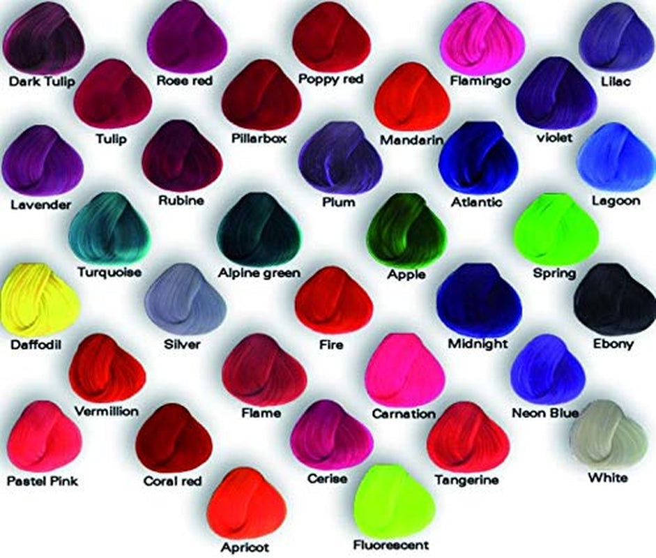 Vejledning semi-permanent hårfarve 88ml - Fluorescerende Orange Hårfarve Naty Shop Rose 89 Ml (pakke med 2)