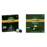 Kaffeekapseln Espresso Ristretto, Intensität 12 af 12 & Kaffeekapseln Krönung Crema, 200 Nespresso-kompatibel Kapsel, 10er Pack, 10 x 20 Getränke, 1040 g