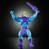 Masters of the Universe Origins legetøj, skeletfigur fra tegneseriesamlingen, skurk stående ca. 14 cm med rustning, stav, sværd og 2 masker, HYD24 Actionfigurer Naty Shop