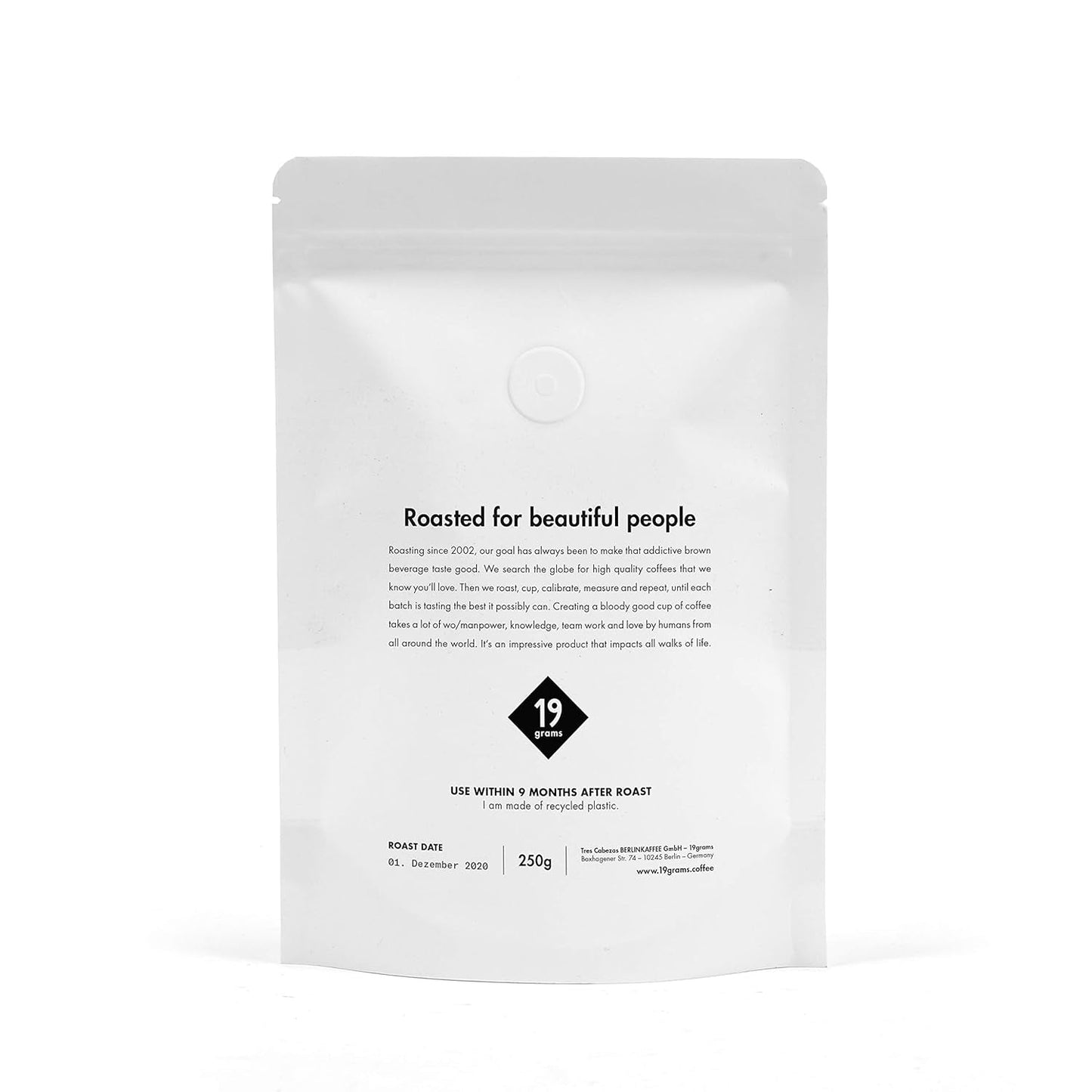 Italo Disco Espresso | 250 g Bohne gås | fair og bæredygtig | frisch geröstet | 100% Arabica Kaffeebohnen | specialkaffe | 19 gram Kaffeerösterei