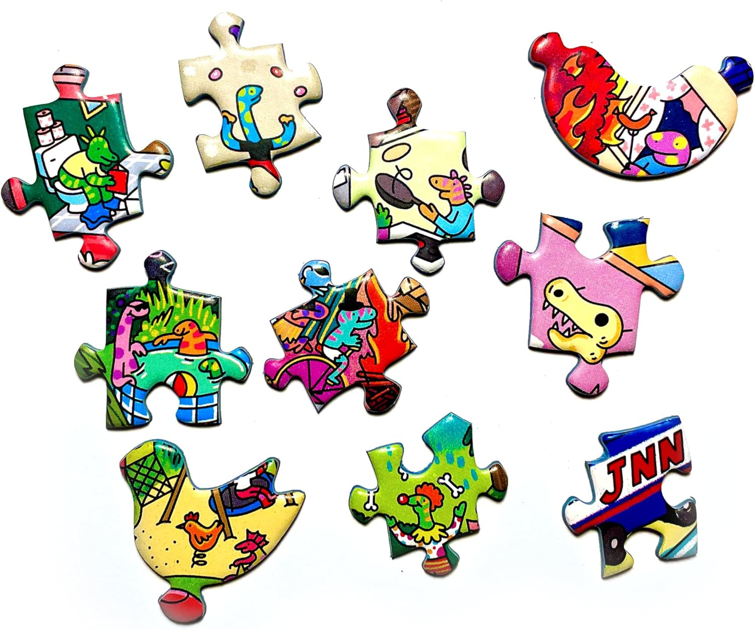 Big Rockstadt - 1000 brikker af The Magic Puzzle Company - Series Four Puzzle Naty Shop