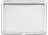 ZWILLING FRESH & SAVE CUBE Box, størrelse 2M, modulær og stabelbar opbevaringsboks, Hermetisk og tømbar opbevaring, Tåler opvaskemaskine, Transparente madopbevaringsbokse Naty Shop
